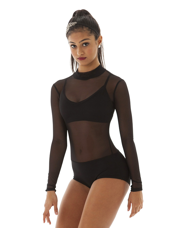 Mesh leotard sales